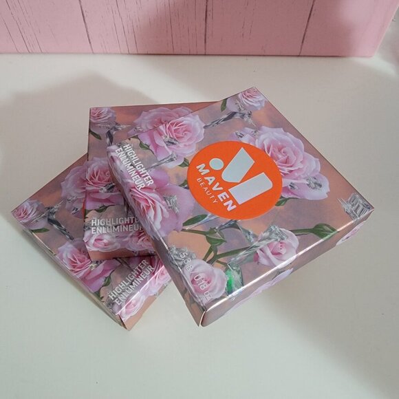 MAVEN BEAUTY  "Draped Up" Highlighter Illuminator Contour Blush New in Box - Picture 9 of 9